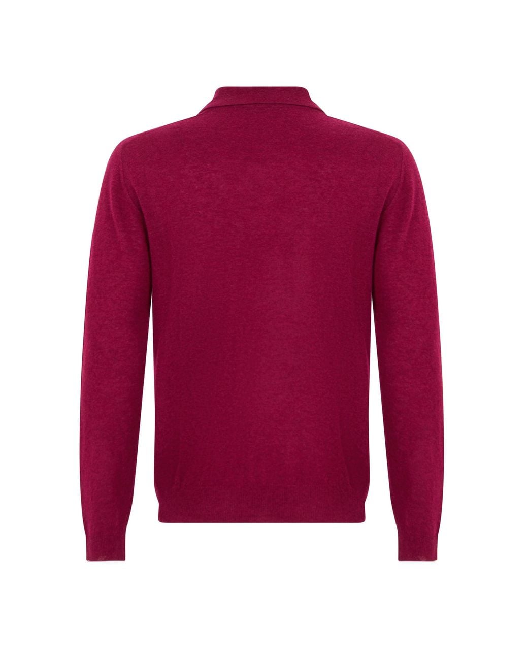 Slowear Red Polo Neck Sweater for men
