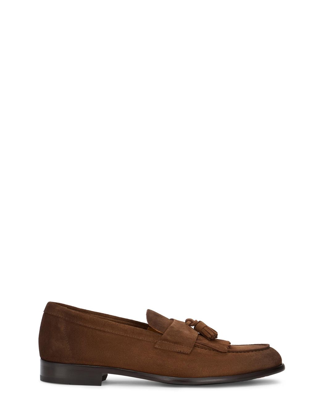 Doucal's Brown Suede Loafers for men