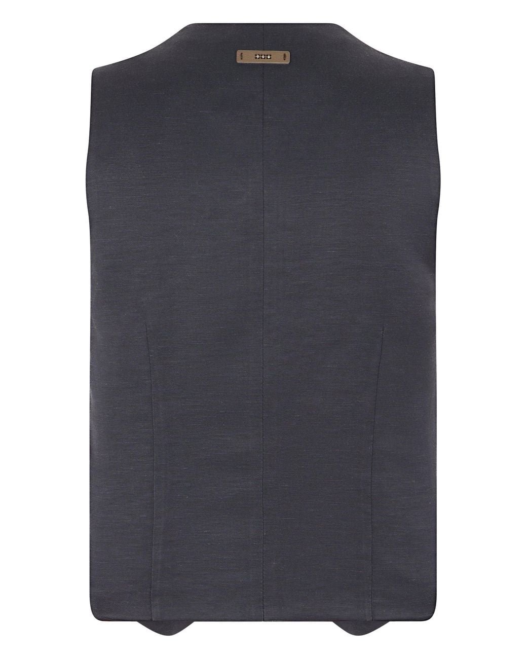 Peserico Blue Nylon Vest With Rhinestones