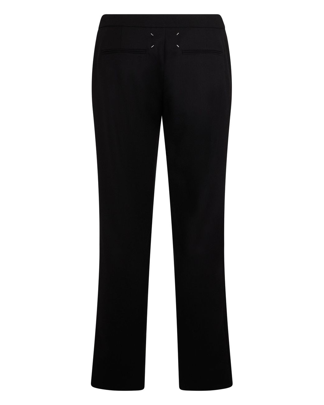 Maison Margiela Black Straight Pants for men