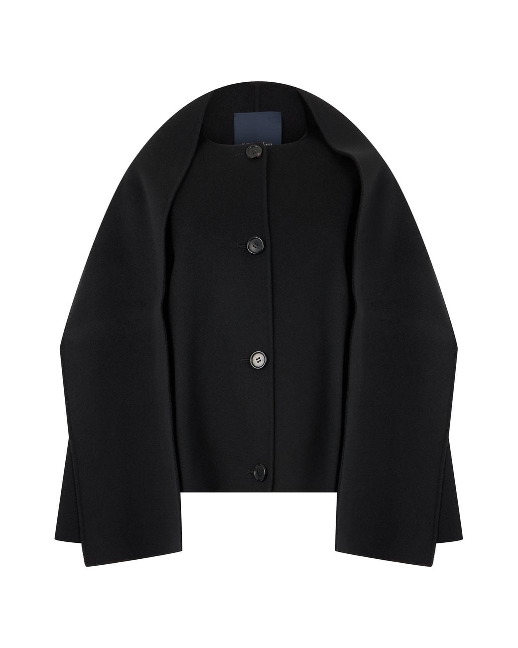 Max Mara Black Jacket With Buttons