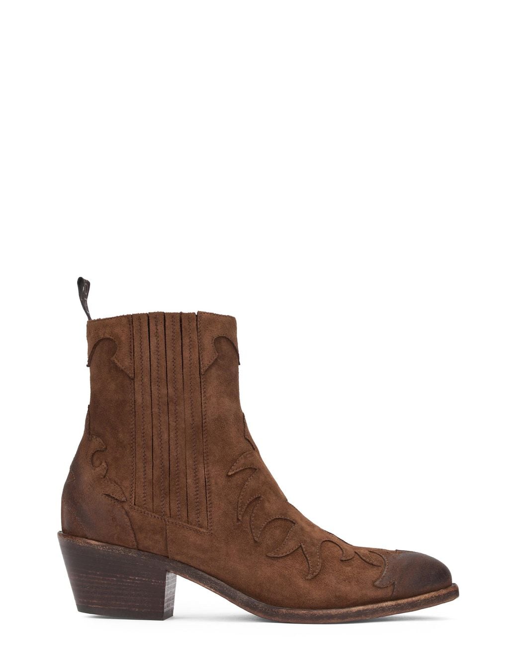 Sartore Cowboy Boots in Brown | Lyst UK