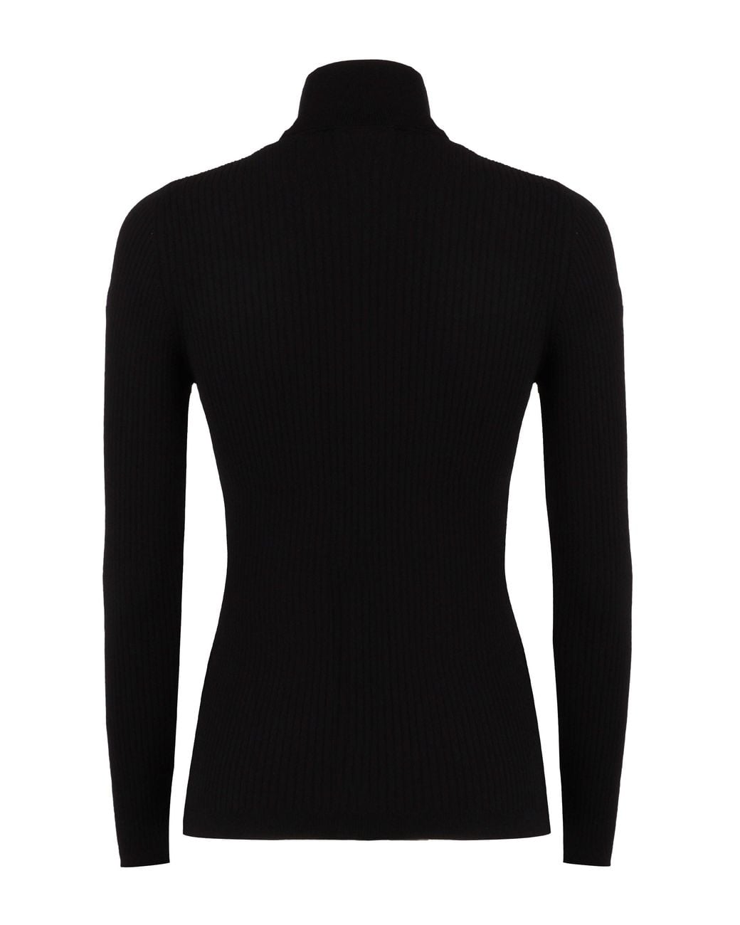 Fusalp Black Ancelle Long Sleeve Knit Turtleneck