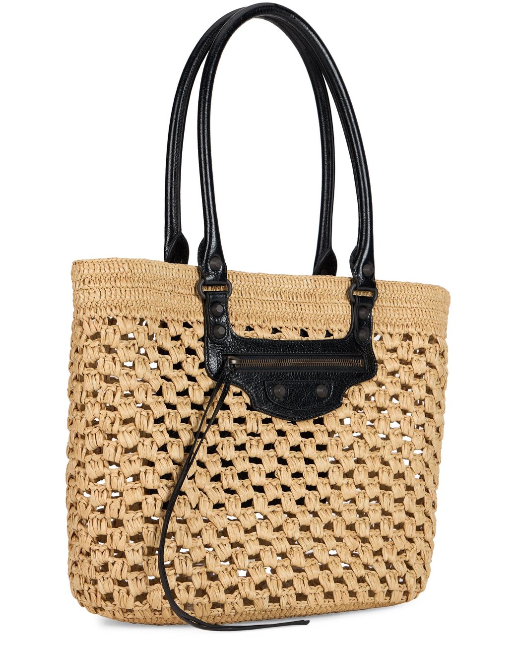 Balenciaga Metallic Medium Tote Bag Le City Basket