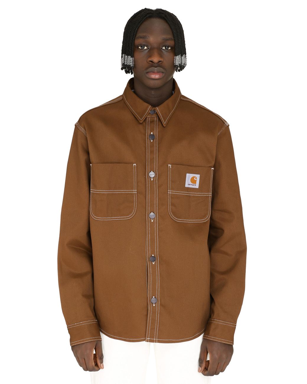 heavy twill overshirt
