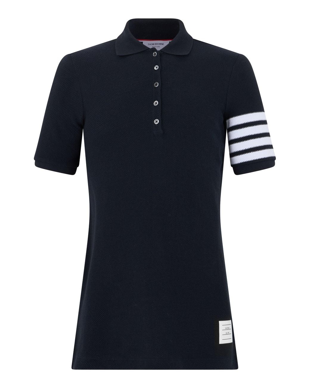 Thom Browne Black Polo Shirt