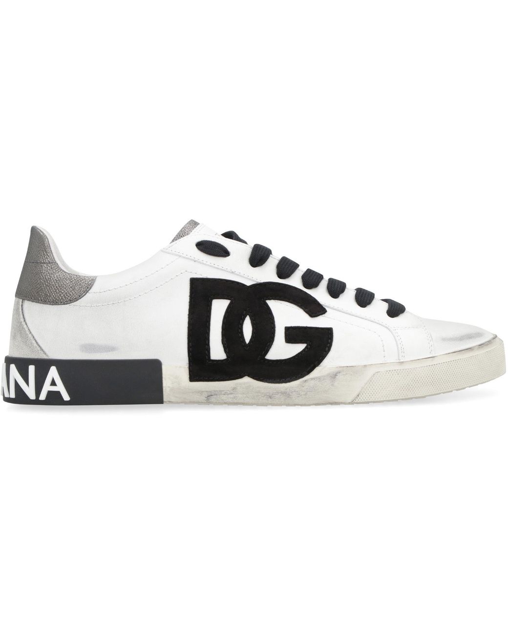 Dolce & Gabbana White Classic Lace-Up Sneakers For for men