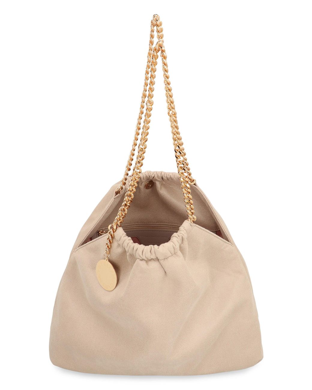 Stella McCartney Natural Falabella Bag With Drawstring