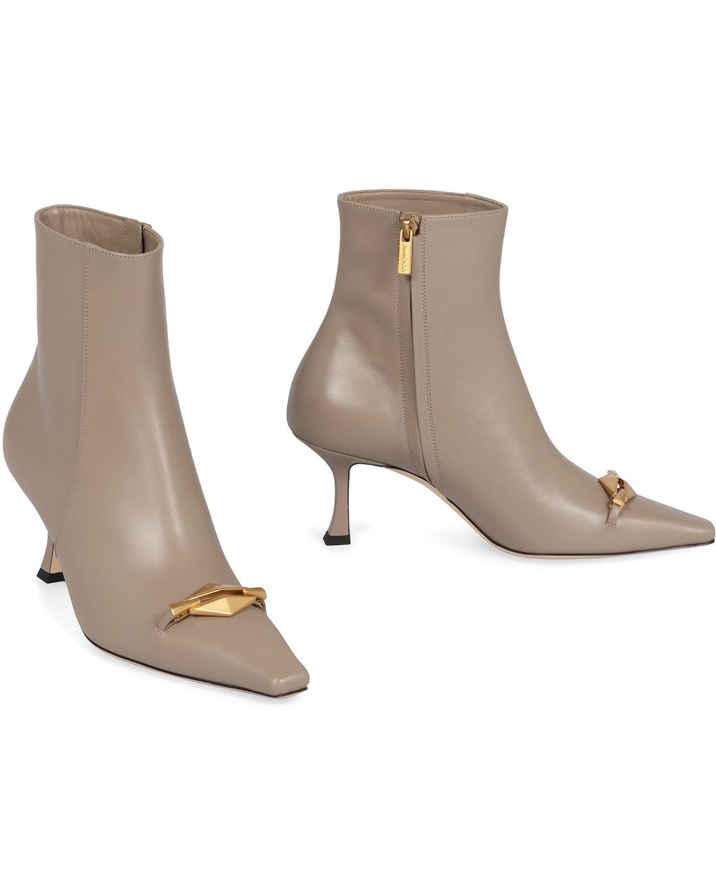 Jimmy Choo Brown Ryker 70 Anke Boots