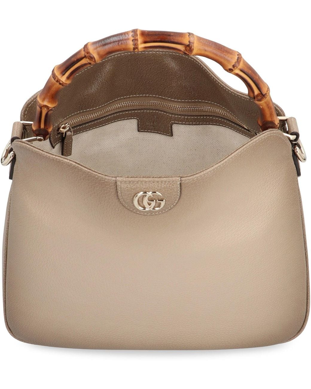 Gucci Brown Shoulder Bag Diana Medium Size
