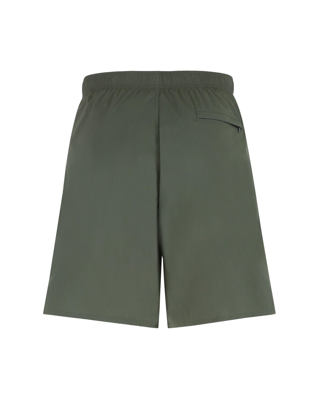 Jil Sander Green Nylon Swim Shorts for men