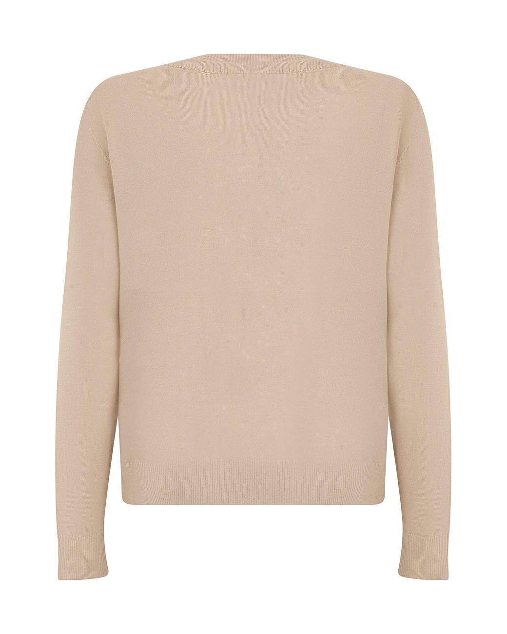 Weekend by Maxmara Natural V-Neck Talamo Sweater Wool