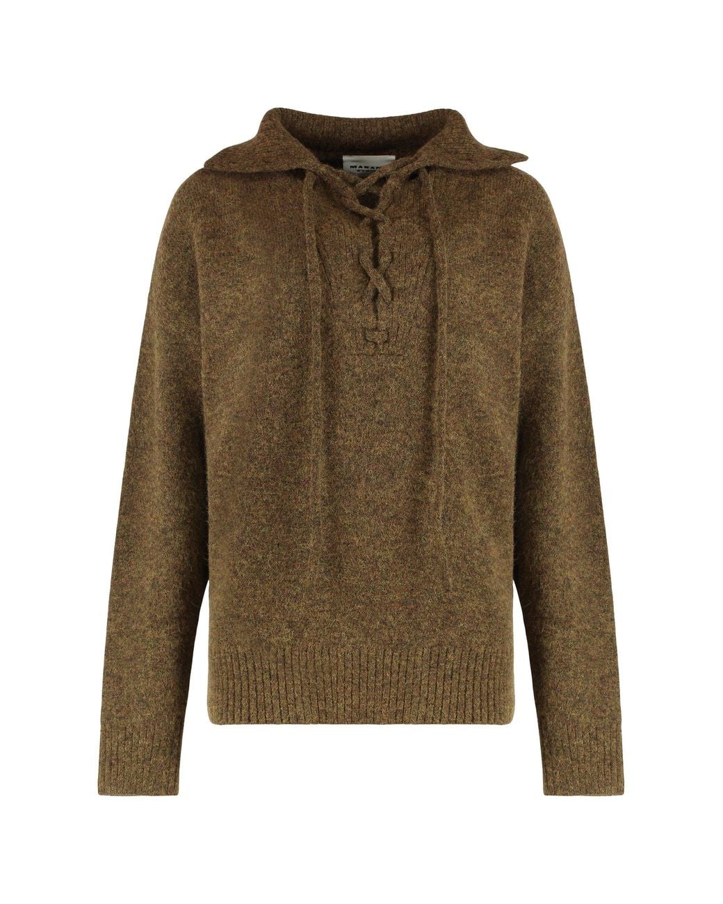 Isabel Marant Green Phylia Alpaca-Blend Sweater