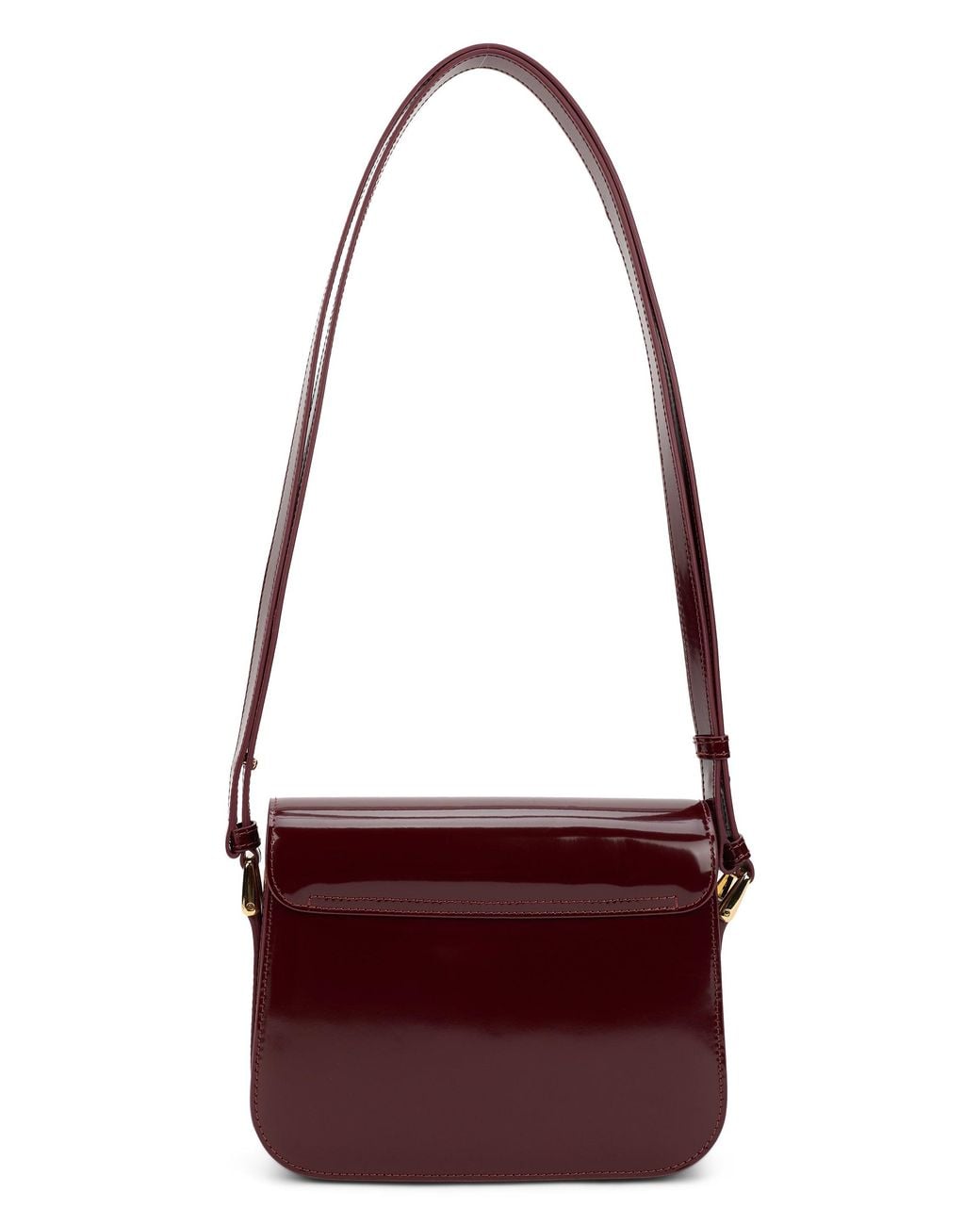 A.P.C. Red Shoulder Bag Made Of Leather