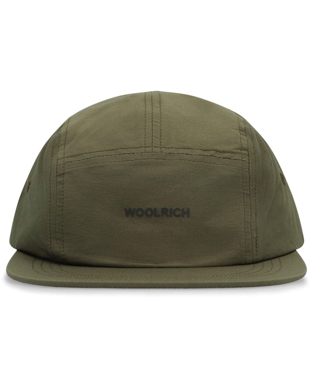Woolrich Green Logo Baseball Cap for men