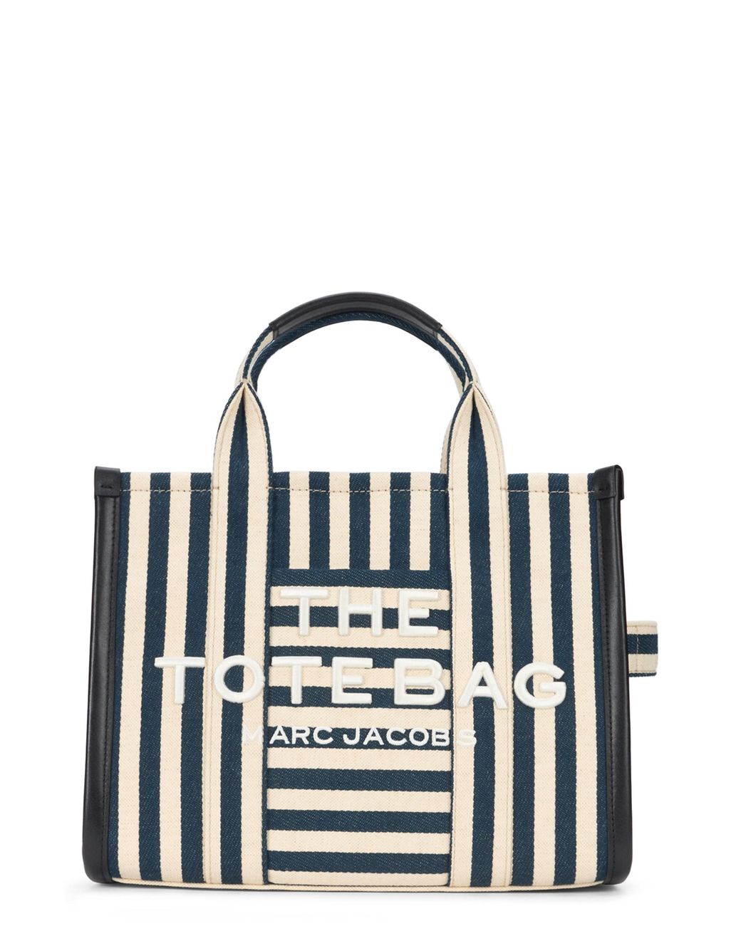 Marc Jacobs Blue Canvas Tote Bag