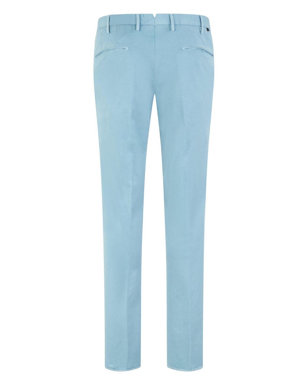 Slowear Blue Slim Fit Cotton Pants for men