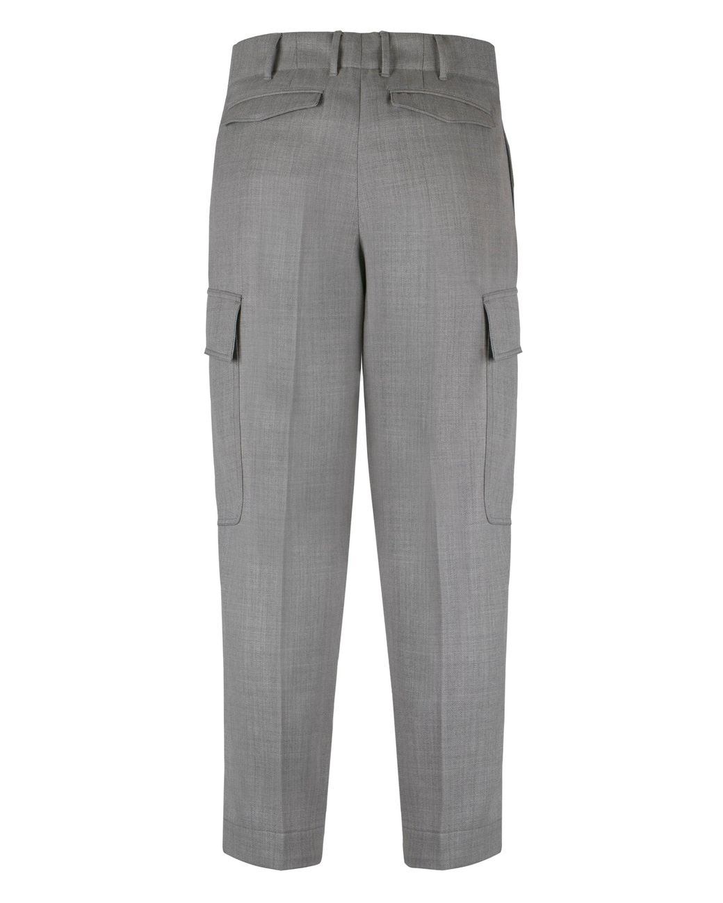 PT01 Gray The Sailmaker Wool Trousers for men