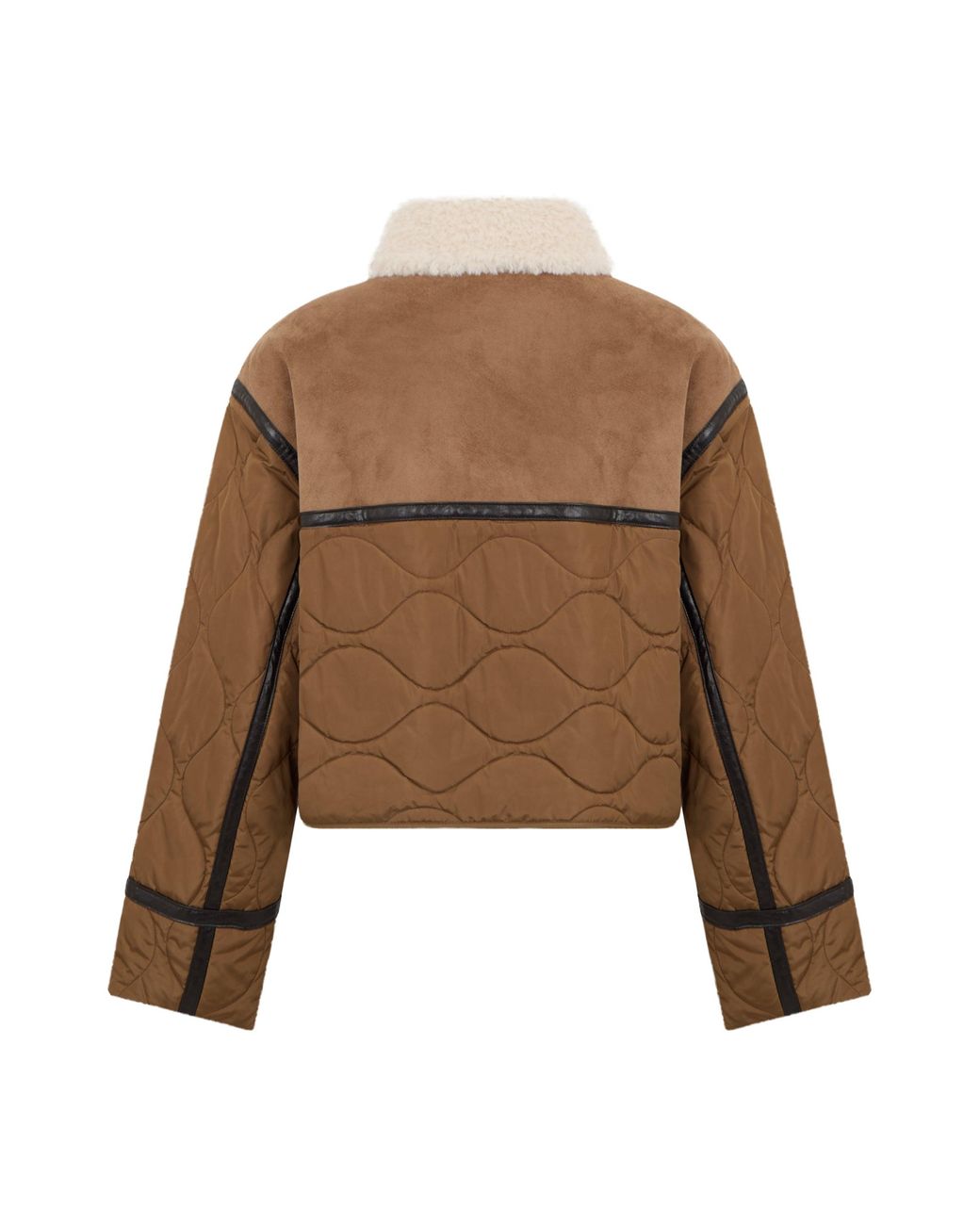 Weekend by Maxmara Brown Ram With Collar