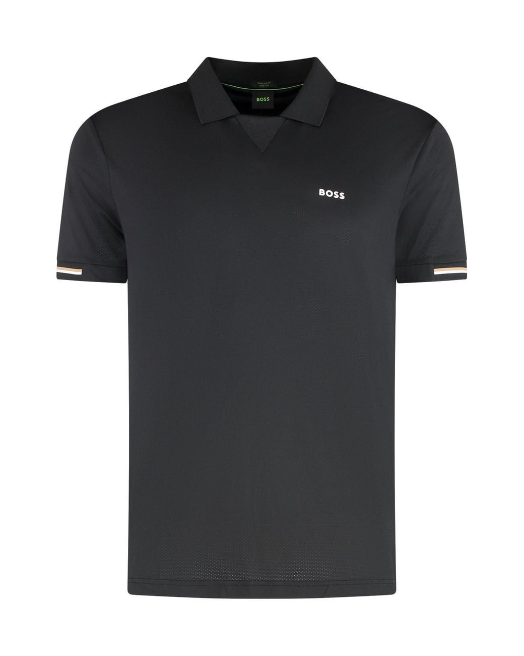 Boss Black Technical Fabric Polo Shirt for men