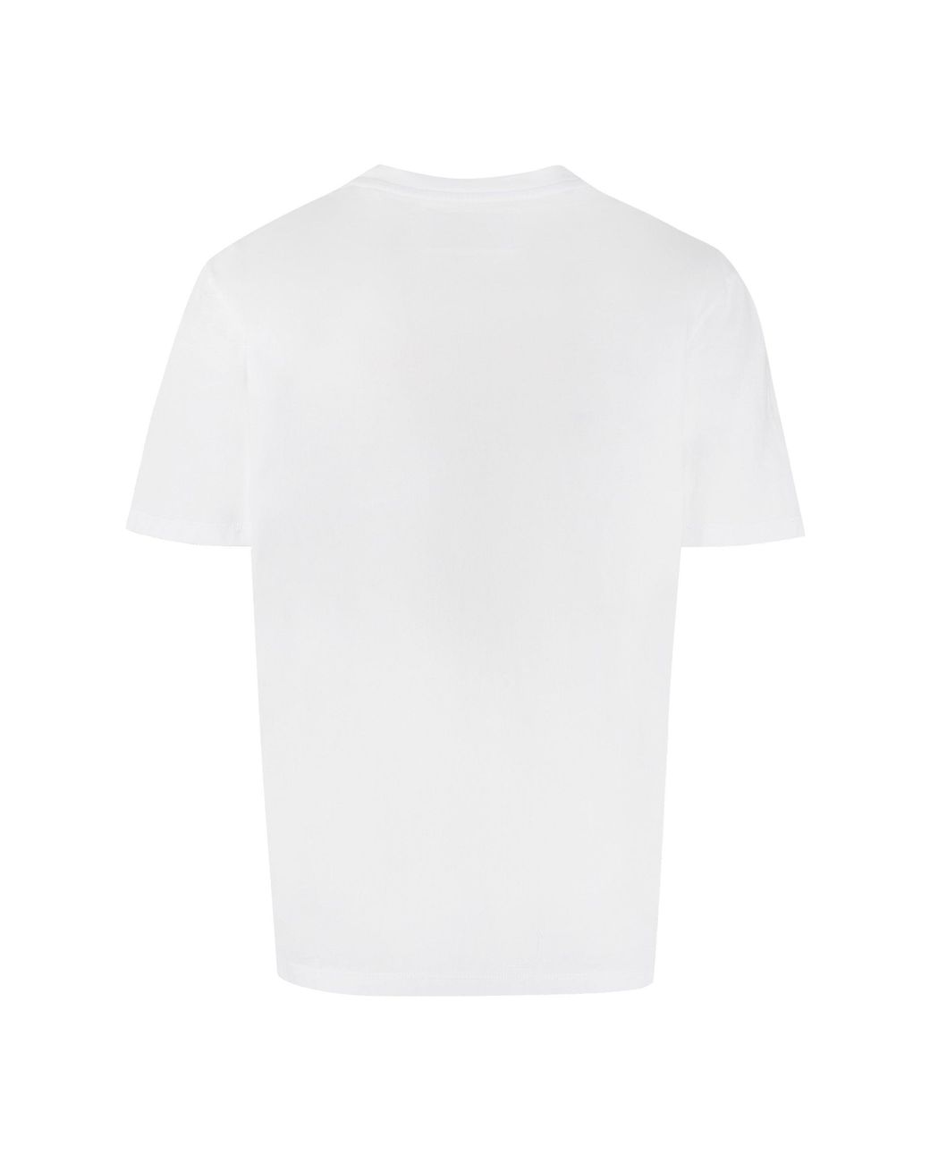 Golden Goose Deluxe Brand White Logo Print Cotton T Shirt