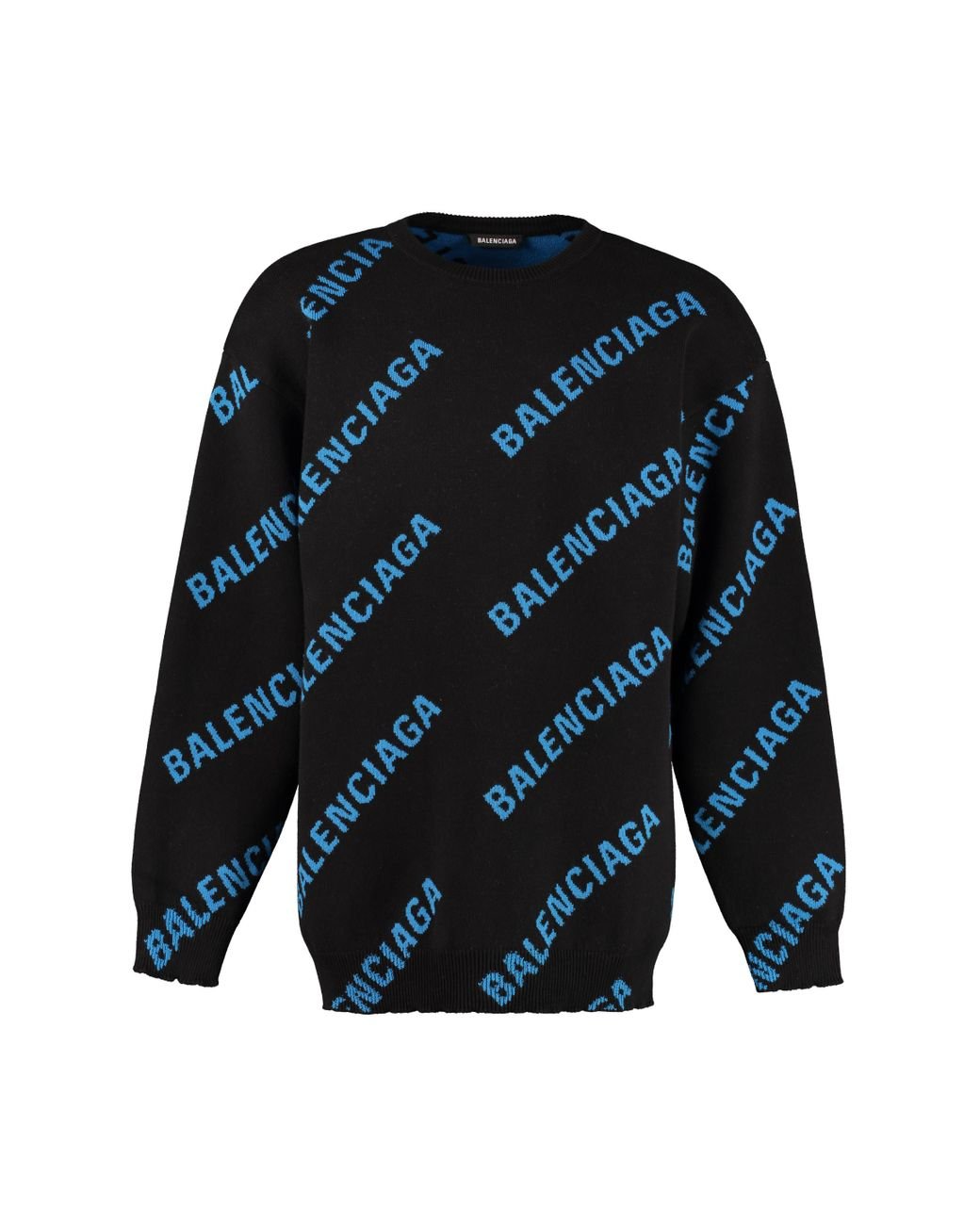 balenciaga jacquard sweater
