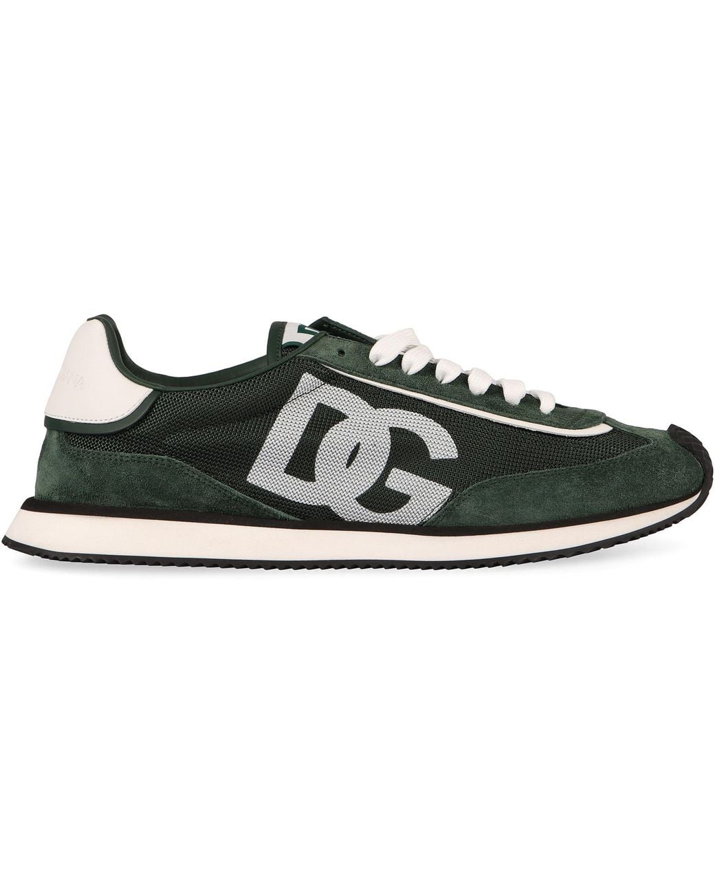 Dolce & Gabbana Black Dg Cushion Low-Top Sneakers for men