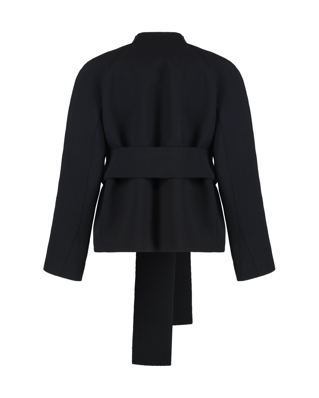 Khaite Black Edith Crêpe De Chine Jacket