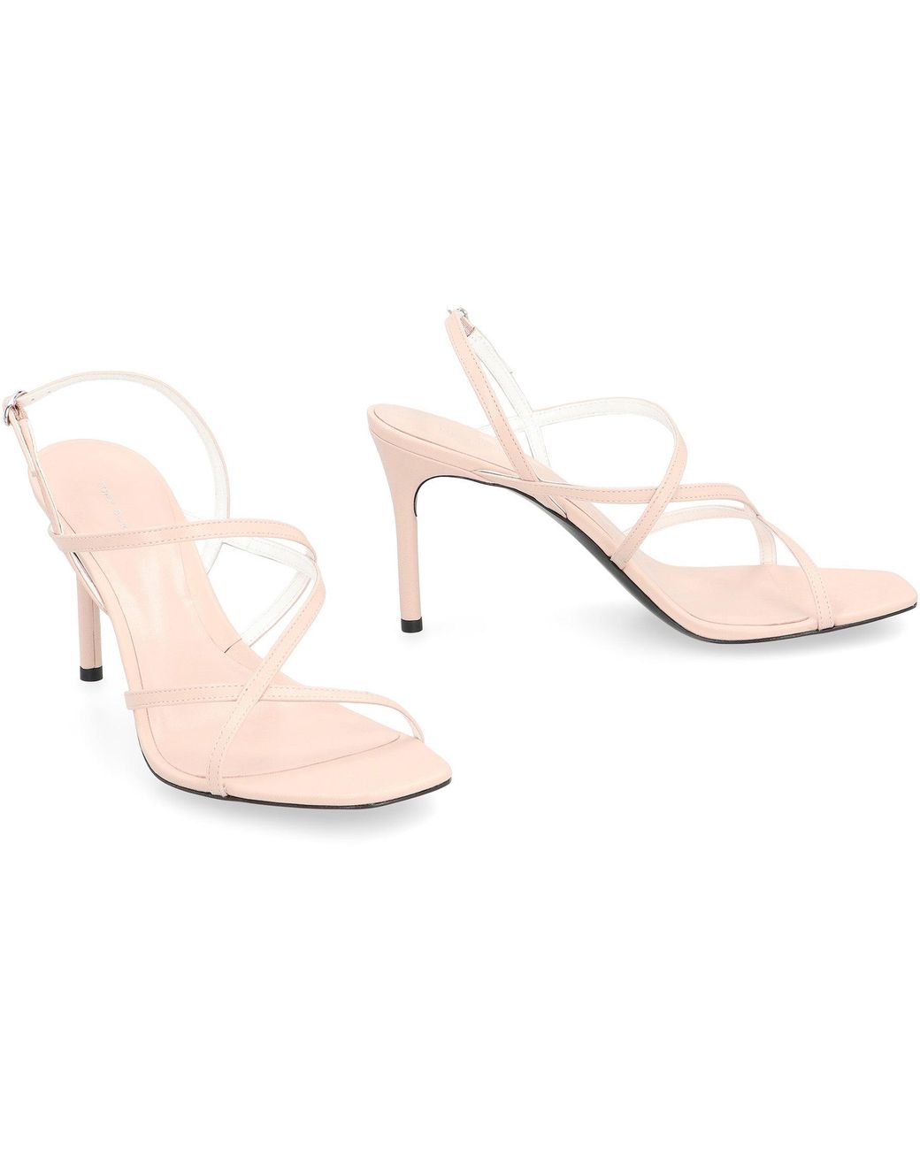 Tory Burch Pink Leather Sandals