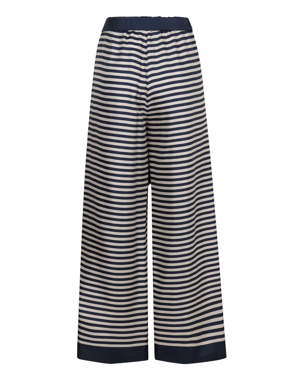 Max Mara Blue S Max Mara Nine Silk Trousers