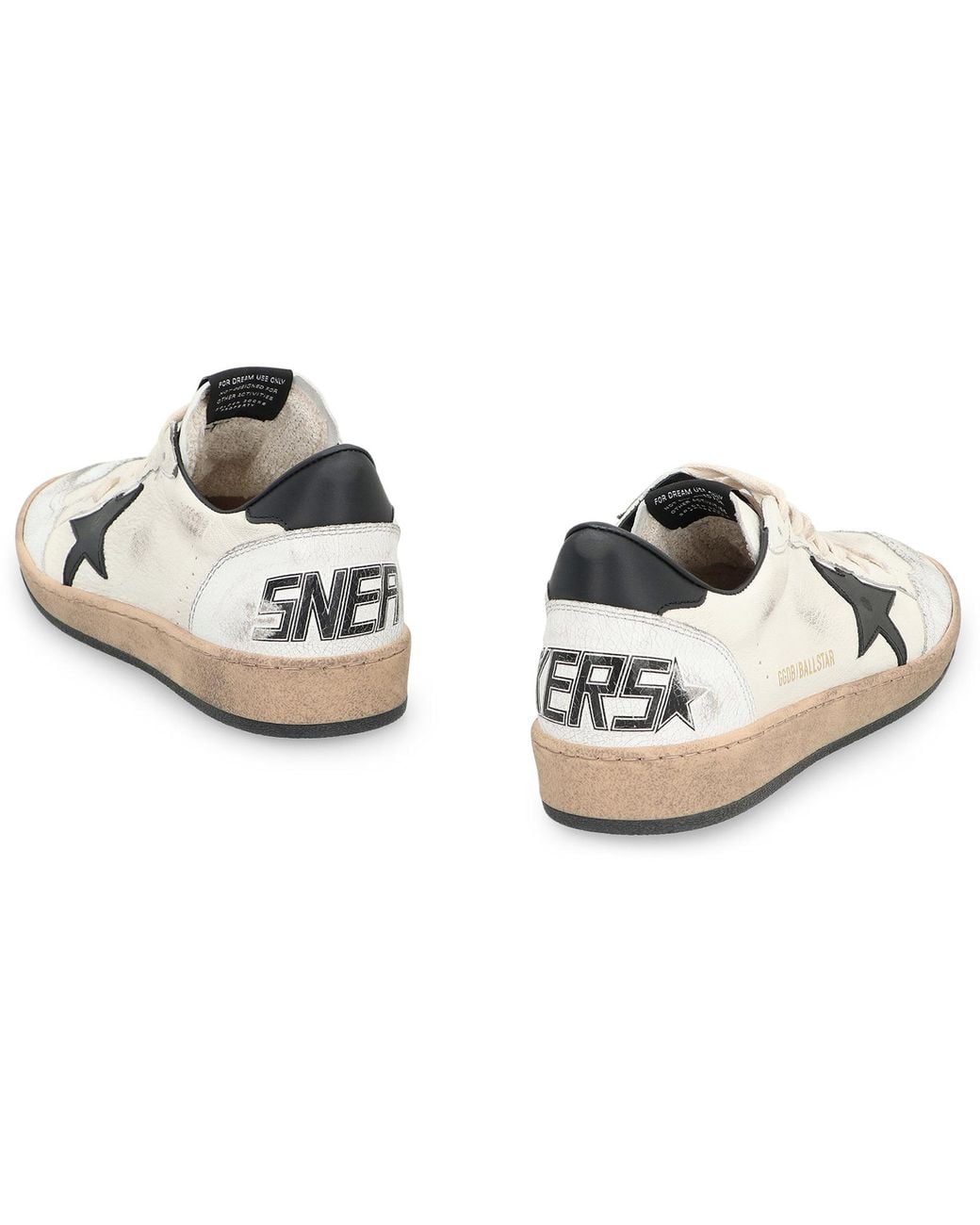 Golden Goose Deluxe Brand White Ball Star Low-Top Sneakers