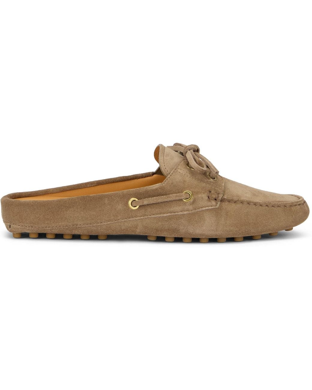 Tod's Brown Loafers Suede Calfskin