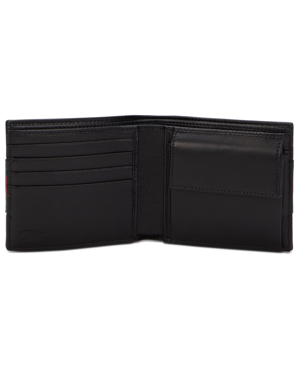 Gucci Red Bi-Fold Wallet Web Trademark for men