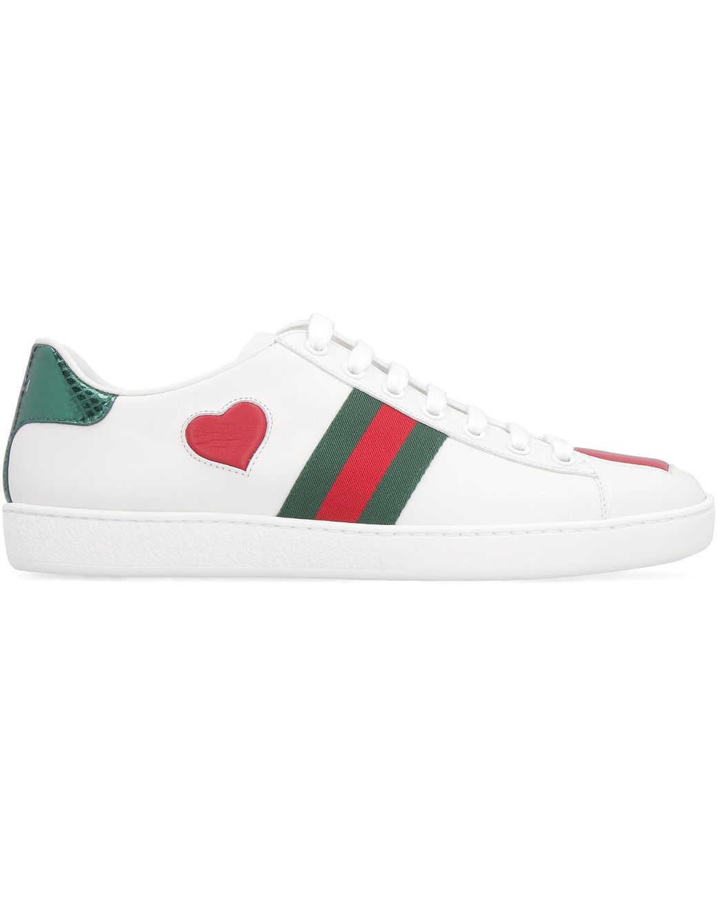 heart gucci sneakers