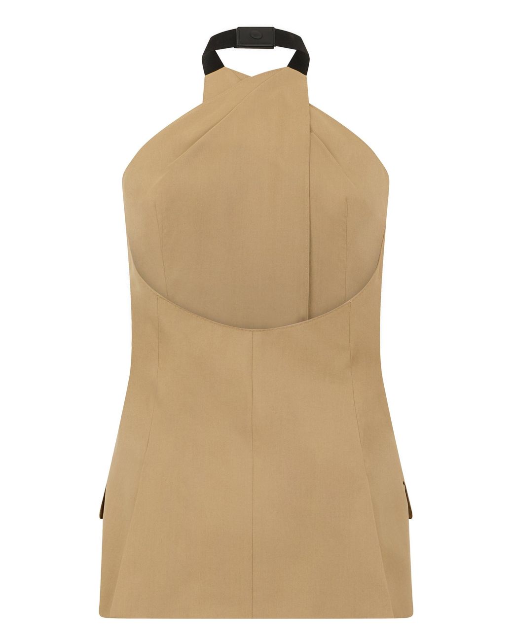 Max Mara Natural Sleeveless Jacket Nuraghe