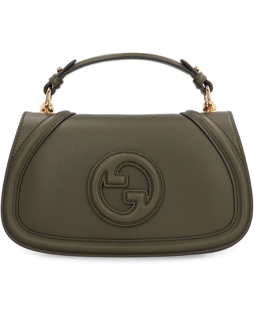 Gucci Brown Small Blondie Leather Handbag
