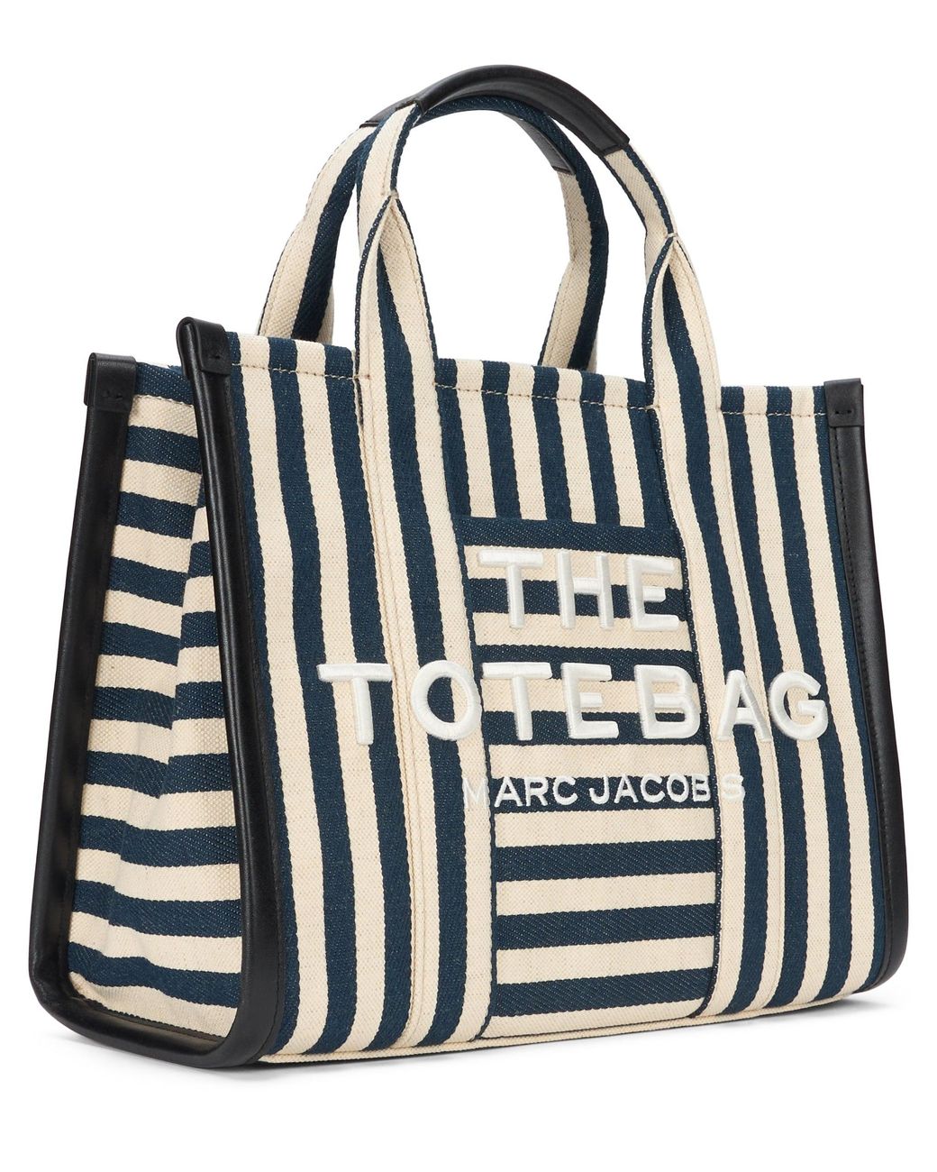 Marc Jacobs Blue Canvas Tote Bag