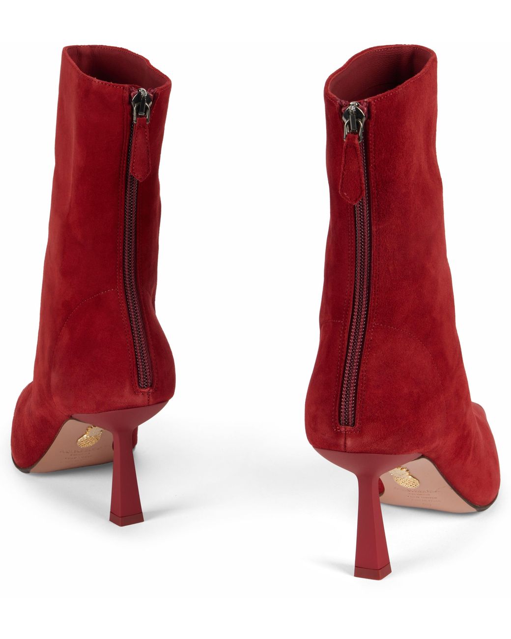 Aquazzura Red High-Heeled Boots