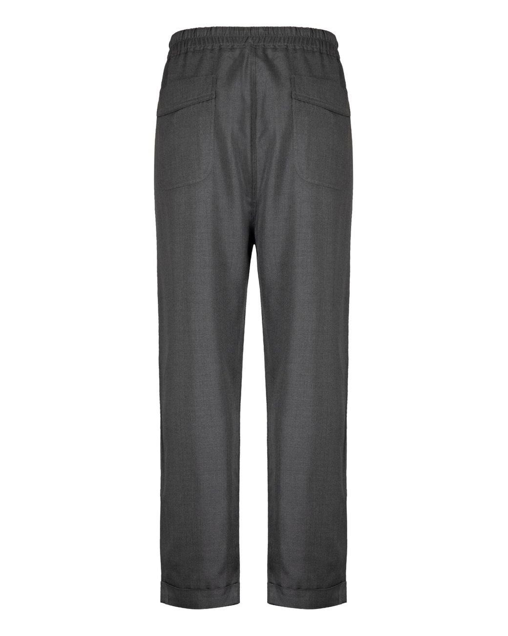 Tom Ford Gray Silk Trousers for men