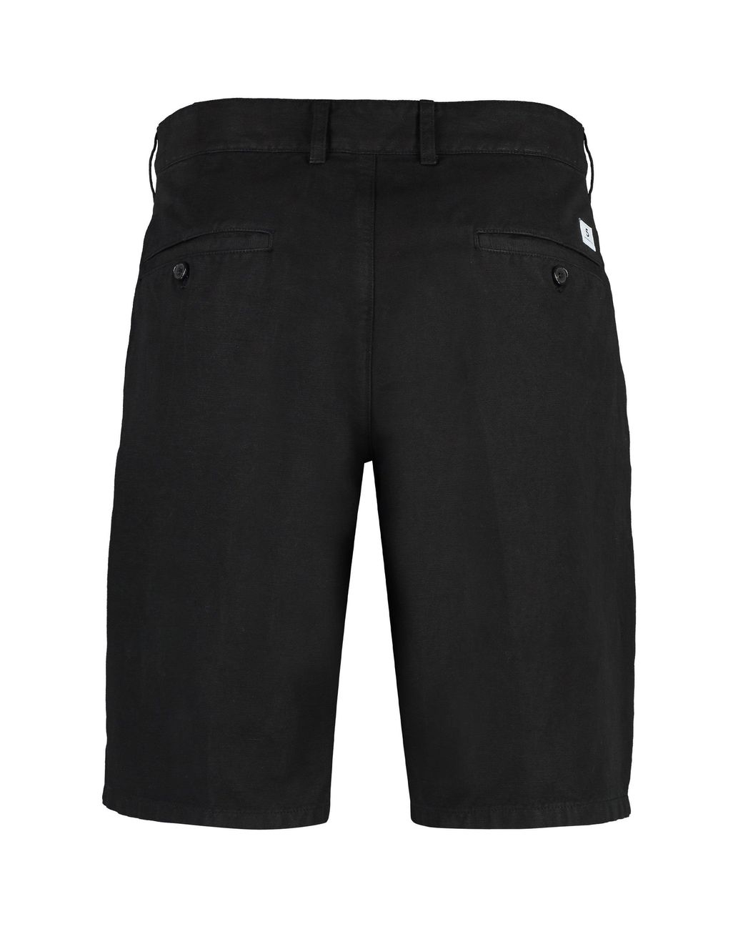 Department 5 Black Lond Cotton Blend Bermuda Shorts for men