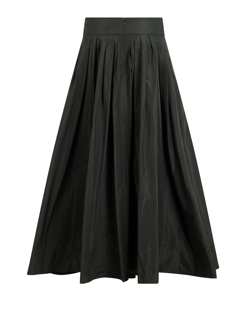 Max Mara Black Long Pleated Skirt