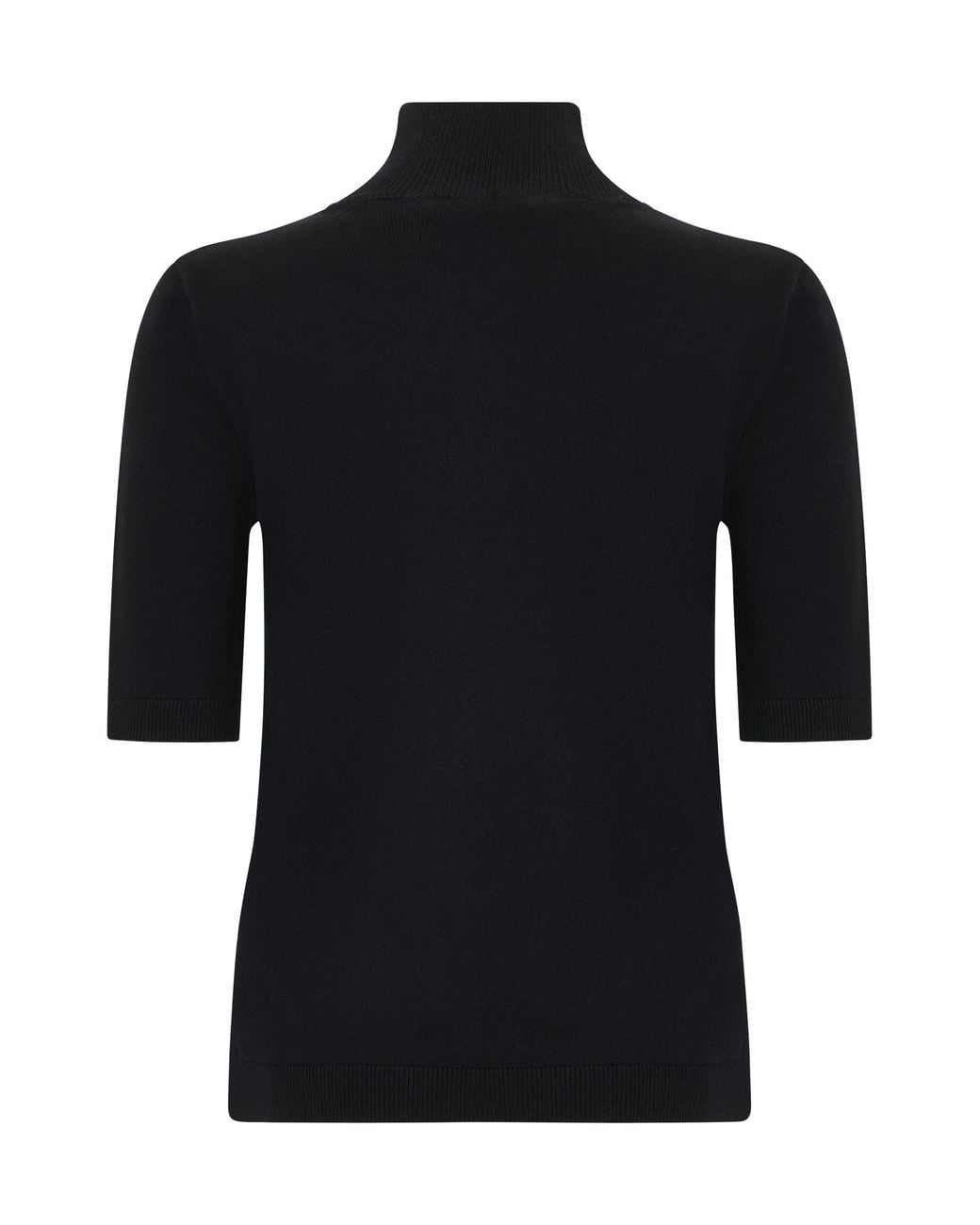 Max Mara Black Short Sleeve Sweater