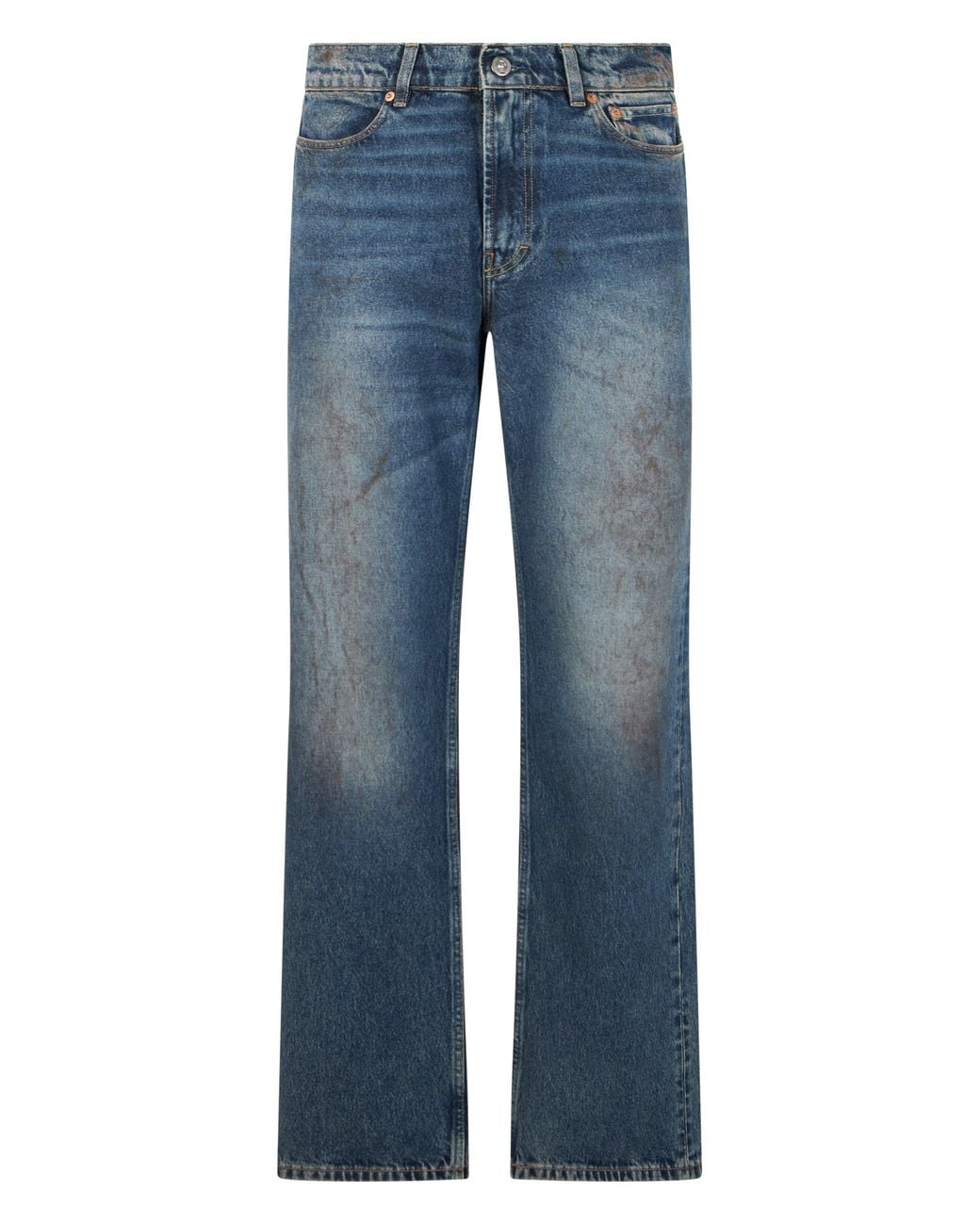 Our Legacy Blue Straight Jeans for men