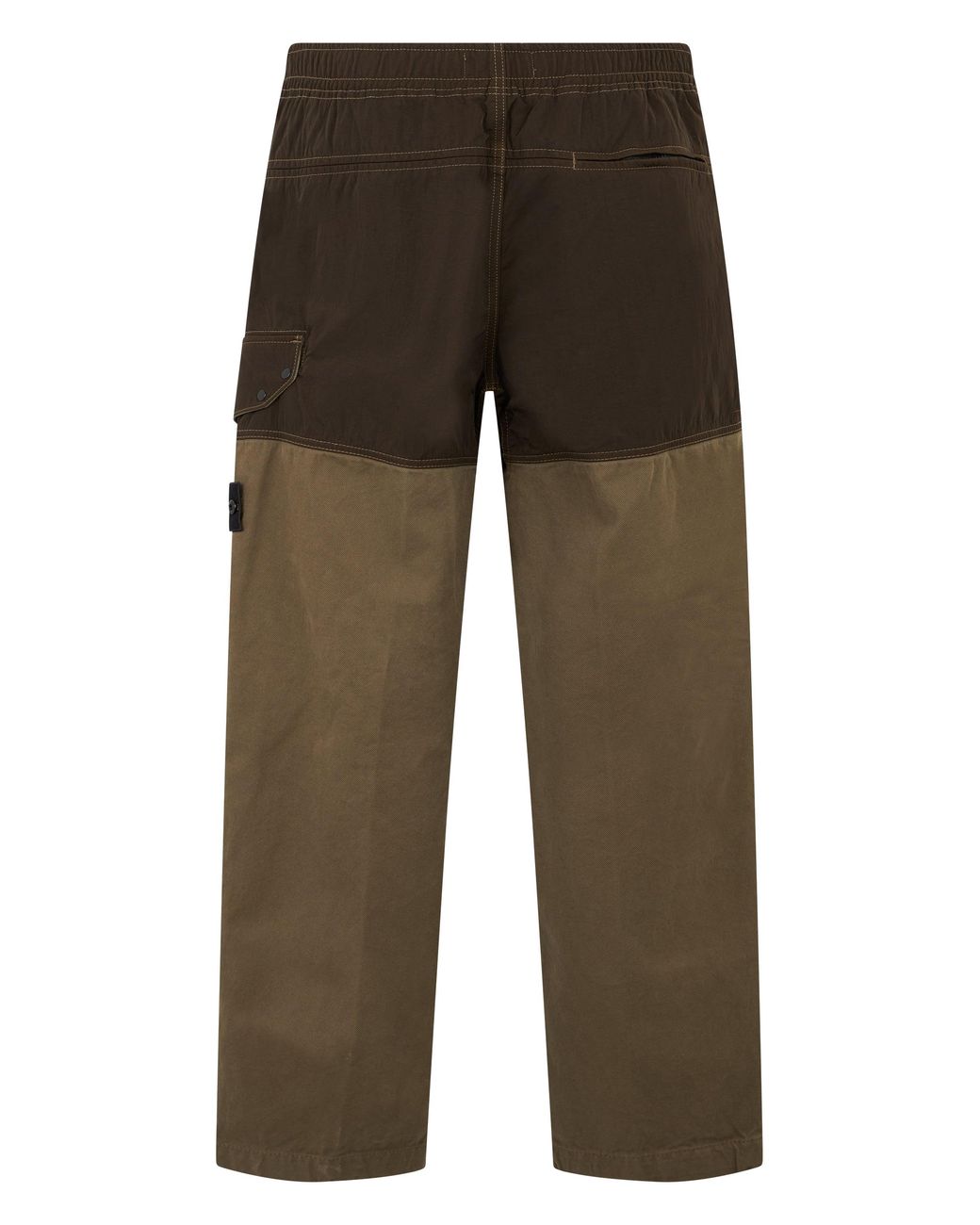 Stone Island Green Pants With Pockets for men