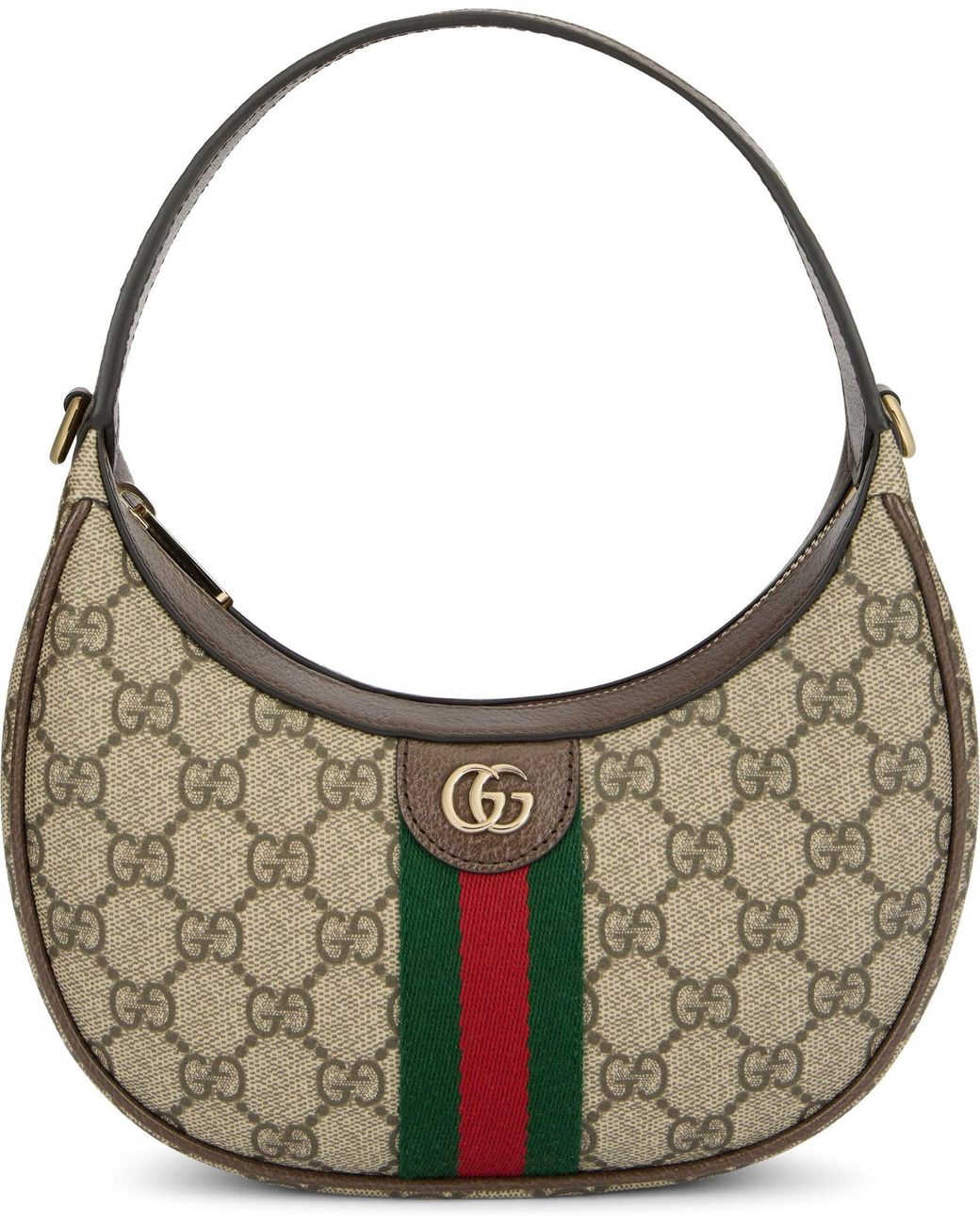 Gucci Gray Ophidia Shoulder Bag Small Size