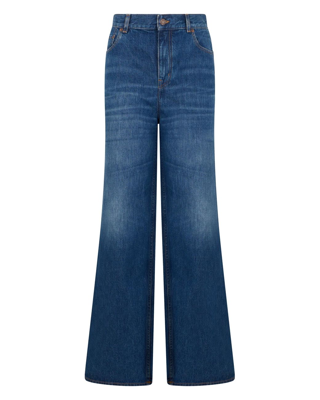 Chloé Blue Bell-Bottom Jeans