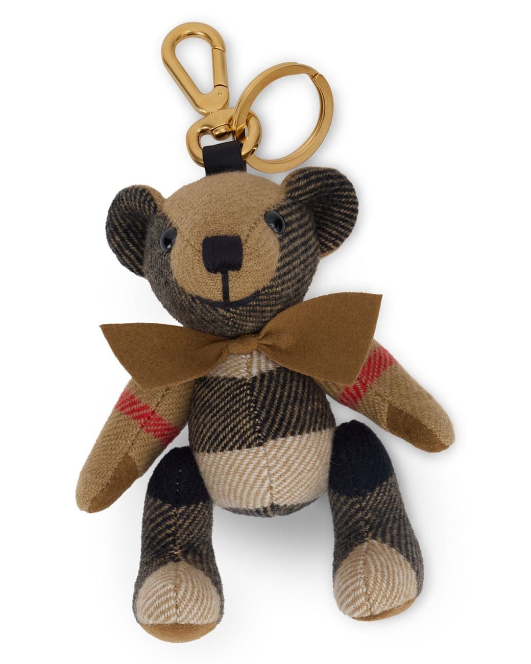 Burberry Brown Keychain With Bear