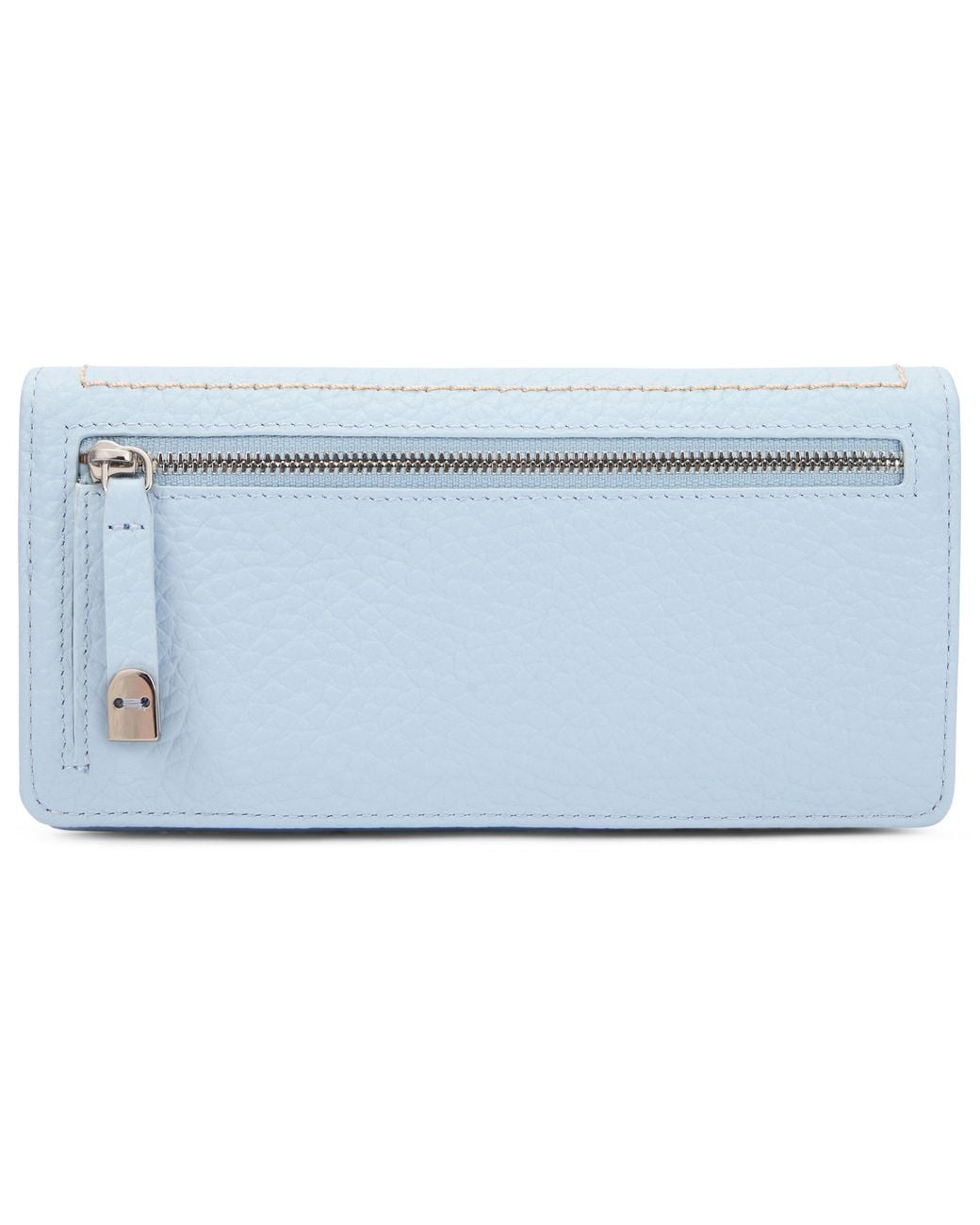 Gianni Chiarini Blue Leather Wallet