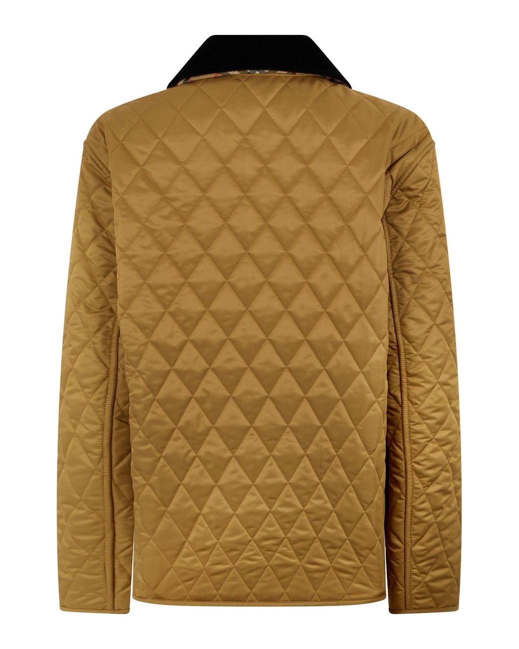 Burberry Brown Quilted Jacket Dranefeld Polyester