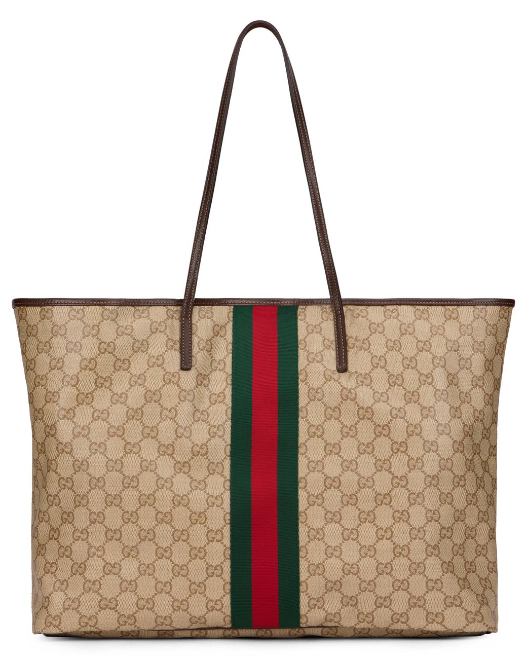 Gucci Brown Tote Bag Tribeca With Monogram